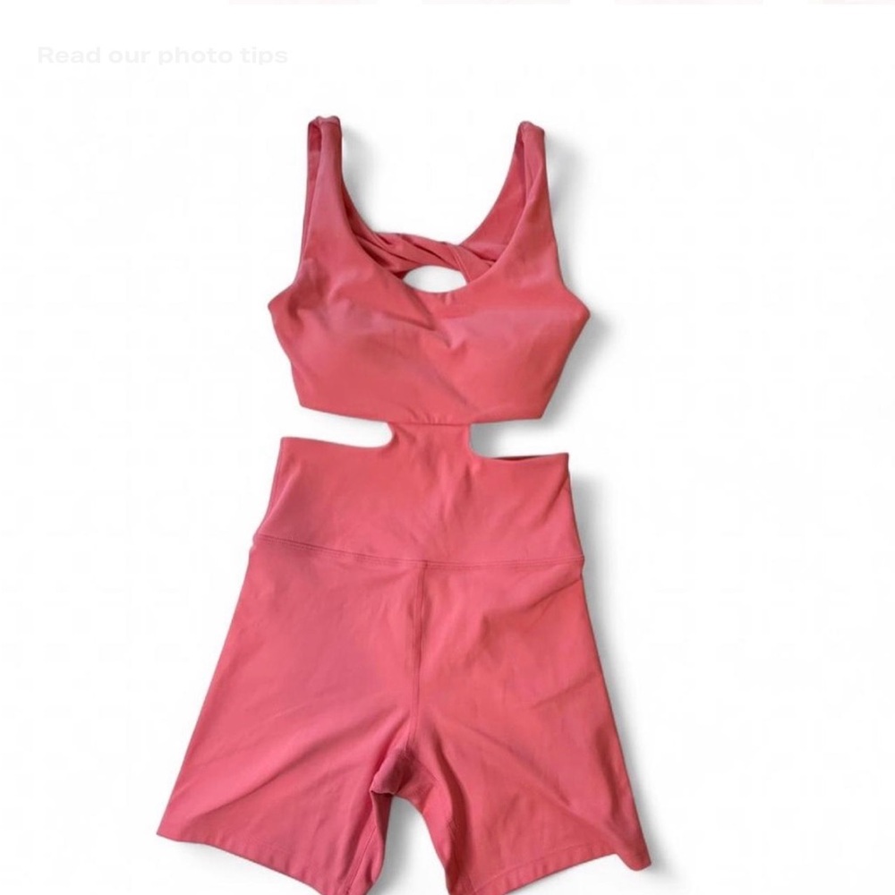 Pink romper NWT fashion nova